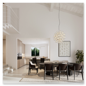 immagine del soggiorno e cucina